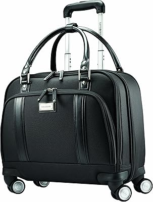 Samsonite woman spinner travel bag, black, one size, spinner desk bag for women.. DIAYTAR NIGERIA: Where every shopping need is met with affordable prices and reliable 5-8 day delivery.
