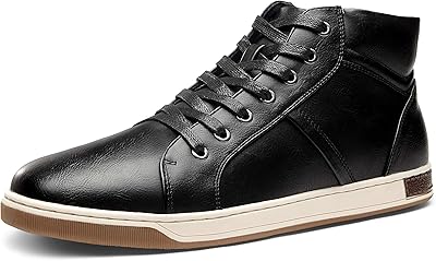 House -fashioned fashionable leather sneakers, Oxford casual shoes in retro matters for men, rising men's sneakers - black -q10, 49.5.. DIAYTAR NIGERIA: Where affordability meets variety in Nigeria's most comprehensive online marketplace.