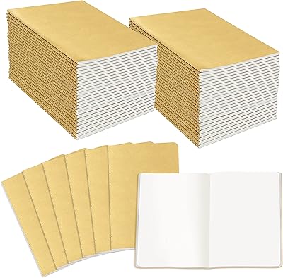 Package of 48 non-lineage kraft notebooks, notep for soft coverage for travelers, students and scribblers, (48 pages, 4 "x 5.7")).. DIAYTAR NIGERIA brings the nation's largest product catalog to your doorstep at prices you'll appreciate.