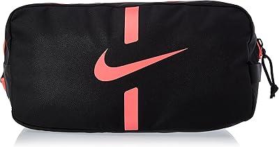 Nike academy sp21 black (hot punch) shoe bag.. Your shopping journey simplified with DIAYTAR NIGERIA's vast selection and budget-friendly shipping.
