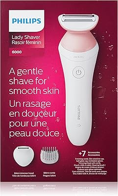 Philips Lady Series 6000 electric razor, wireless with 7 accessories, BRL146/00.. DIAYTAR NIGERIA makes online shopping accessible to all with budget-friendly prices and reliable delivery.