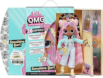 Mannequin doll lol surprise omg sunshine girl - set of dolls to dress with 20 surprises for unisex and children from 4 years old.. DIAYTAR NIGERIA delivers more than products - we deliver affordable solutions within the week.