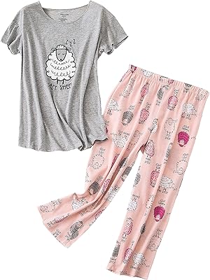 Women's pajama set made up of night tops with casual capri pants and.. From household needs to gadgets, DIAYTAR Nigeria has it all.