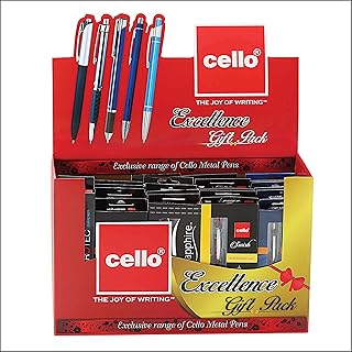 Cello Excellence ball pen box set - Package of 30 (blue).. Discover shopping made simple with DIAYTAR NIGERIA's comprehensive platform and nationwide delivery service.