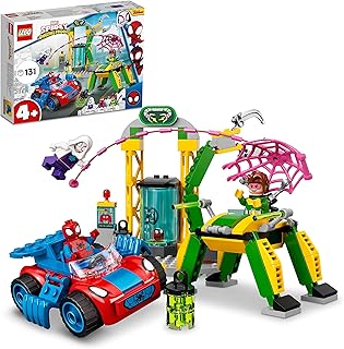 LEGO® Marvel Spidey and its incredible Spider-Man friends in auxiliary doc 10783 (131 pieces).. DIAYTAR NIGERIA: Revolutionizing accessibility to quality products at budget-friendly prices across Nigeria.