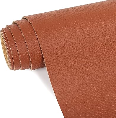 Zion brown imitation leather roller: 30 cm x 135 cm Soft brown soft leather leaf united for bags, knots, earrings and manual work.. DIAYTAR NIGERIA revolutionizes online shopping with competitive prices and reliable 5-8 day delivery.