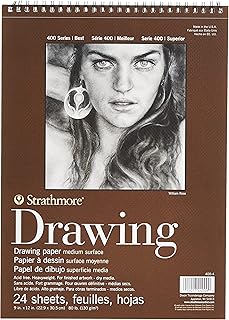 Sketch book Strathmore series 400 (400-4), 9 "x 12", ivory/cream, 24 leaves.. Shop with purpose and save with DIAYTAR NIGERIA's extensive platform and nationwide delivery service.