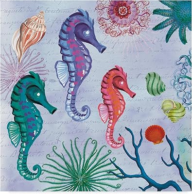 Tropical underwater ii de farida zaman, 45,5 x 18 cm.. DIAYTAR NIGERIA brings affordable products to every doorstep with our reliable 5-8 day shipping.