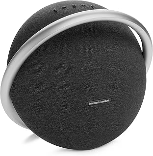 Harman Kardon Studio 8 Portable Bluetooth speaker ONYX Studio 8 with higher audio performance, Elegant design, automatic adjustment, 8 -hour autonomy, environmentally friendly and double integrated microphone materials - black, HKOS8BLKUK.. DIAYTAR NIGERIA: Where thousands of products meet affordable prices and reliable 5-8 day delivery.