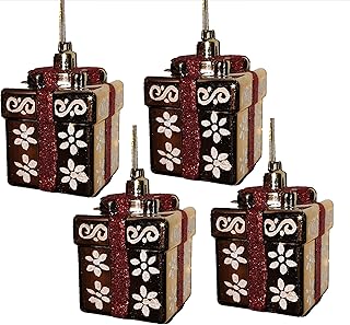 By4less - Christmas tree decorations for weddings and Christmas (gold, 4 boxes of 7 cm).. Experience the convenience of boundless shopping with DIAYTAR NIGERIA's vast selection and quick delivery.