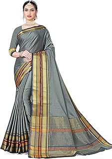 Dhruvi Trendz sari in sweet and silk cotton for women, Saree in Banarasi silk, last sari 2022 of less than 300 for women, free waist with piece of blouse.. DIAYTAR NIGERIA: Revolutionizing accessibility to quality products at budget-friendly prices across Nigeria.