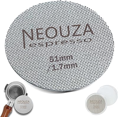 Newza Espresso Screen Pocket 51mm reusable 1.7mm thick 150μm Professional coffee filter Barista in stainless steel for basket Filter Expresso.. DIAYTAR NIGERIA brings the marketplace experience online with affordable and reliable delivery service.