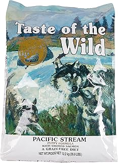Taste of the Wild Recipe of real meat rich in protein and grain Pacific Stream Puppy Premium Dry Dog food - 12.2 kg.. The smarter way to shop online in Nigeria is through DIAYTAR Nigeria.