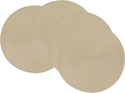 Now Designs Disco Rounds, Light Brown, Lot of 4.. DIAYTAR NIGERIA: Creating access to affordable products for every Nigerian with our swift delivery service.