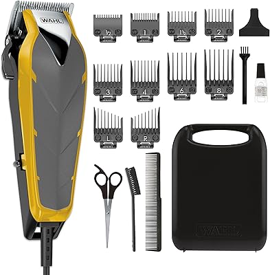 WAHL FED CUT BLEND & CUT wired hair clipper with ultra -founded precision blades, robust engine, secure protections and home grooming arm - model 79445.. Shop from Nigeria's largest product selection at DIAYTAR, with budget-friendly prices and swift delivery.