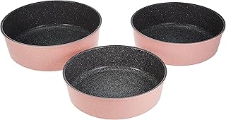 Round ceramic kitchen battery 3 rooms neoflam marble.. DIAYTAR NIGERIA: Where shopping meets satisfaction with affordable prices and prompt delivery services.