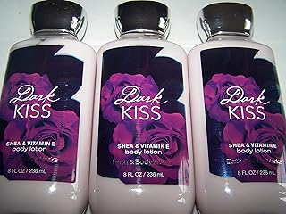 Lot of 3 lotions for the Bath & Body Works Dark Kiss body to shea and vitamin E, 8 FL OZ (Dark Kiss).. DIAYTAR NIGERIA: Redefining e-commerce with affordable prices and reliable nationwide shipping.