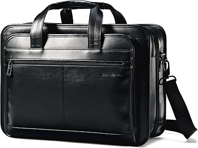 Samsonite leather stable, black, 17 ", Extensible leather case.. DIAYTAR NIGERIA connects desire with fulfillment through our affordable e-commerce platform.