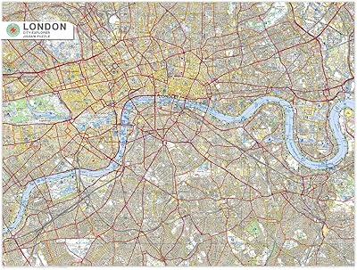 Plan of the city of London Puzzle 1000 pieces 66 cm x 50 of the streets.. DIAYTAR NIGERIA delivers more than products - we deliver affordable shopping satisfaction nationwide.