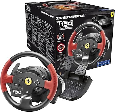 The T150 steering wheel is compatible with (PlayStation 4, PlayStation 3, PC) Thrustmaster Ferrari Edition.. DIAYTAR NIGERIA combines extensive product options with budget-friendly prices, delivered in 5-8 days.