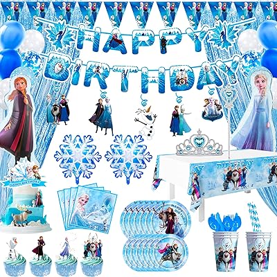 Fro-Zenn Birthday Party Supplies 145 pieces Decorations and dishes Fro-Zenn.. Elevate your shopping experience with DIAYTAR NIGERIA's vast catalog and budget-friendly options.