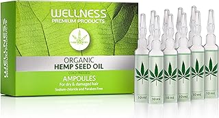Wellness Premium Products Restoring Bulbs Restoring Hemp Oil for Dry and damaged hair, 10 ml - 10 in a box.. More than a store — DIAYTAR Nigeria is your shopping partner.