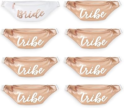 Youth Life Back Packs XO Fetti Bride Tribe - 8 Bags | Rose gold bridal festival decorations, bridal gift.. DIAYTAR NIGERIA transforms wishes into deliveries with our affordable and reliable e-commerce platform.