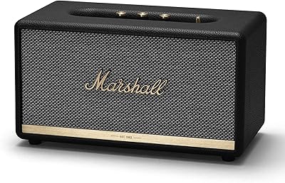 Marshall MRL1001902 Bluetooth speaker Stanmore II wireless stereo - black (1).. Experience the convenience of online shopping with DIAYTAR NIGERIA's reliable 5-8 day delivery service.