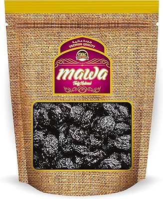 Giant black raisins Mawa (Chilean raisins) of superior quality, without seeds, without added sugar, vegetarian 1 kg.. DIAYTAR NIGERIA: Where every click leads to affordable purchases delivered promptly to your door.