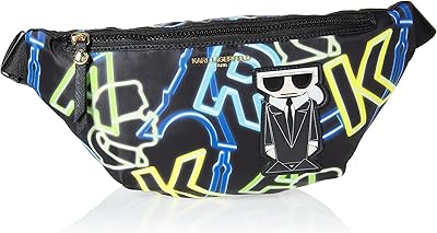 Small objects Bag Size, Hand and back for women of Karl Lagerfeld Paris, yellow maybe/white color, one size, one size.. DIAYTAR NIGERIA: Connecting every Nigerian with quality products at prices everyone can afford.