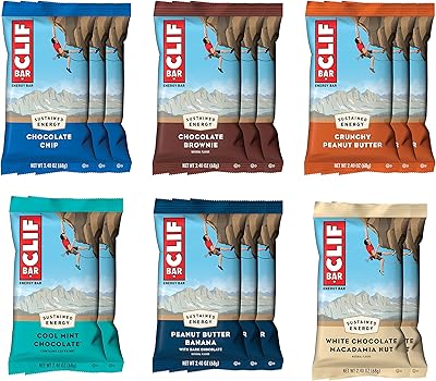 Cliff bar energy bar varied pack best-seller made with oats.. DIAYTAR NIGERIA: Connecting Nigerians with affordable products through our expansive e-commerce platform.