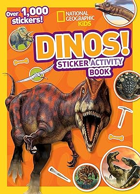Book of activity with dinosaurs stickers.. DIAYTAR NIGERIA makes quality accessible with our diverse product range and dependable delivery service.