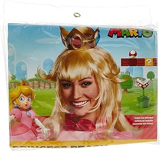 Cosplay wig Nintendo Super Mario Bros. Princess Peach for women.. Shop smart, shop DIAYTAR - Nigeria's most affordable e-commerce platform with nationwide delivery.