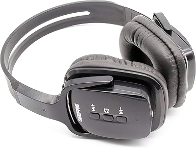 Bluetooth geepas with microphone - black - GHP4702.. Shop the future with DIAYTAR NIGERIA - thousands of products, unbeatable prices, delivery within a week.
