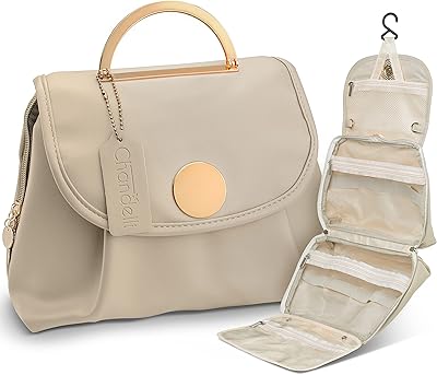 The woman's toiletry bag is an excellent travel kit and the perfect travel toiletry bag with personal care articles in travel format, ideal as a gift for women.. DIAYTAR NIGERIA: Where quality meets accessibility with affordable prices and prompt shipping.