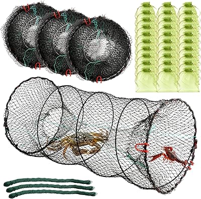 Fishing trap Foldable crab 3 -room crab trap for jerk shrimp jerk fishing net.. From daily needs to rare finds, DIAYTAR Nigeria brings it to your door.