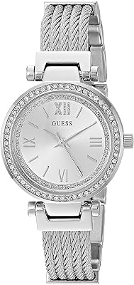 Decreeed stainless steel steel watch guess for women.. DIAYTAR NIGERIA: Where every shopping need is met with affordable prices and timely delivery.