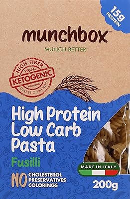 Munch Box Fusilli Pasta Ceto Rich in protein and low in carbohydrates.. Your digital shopping ally, DIAYTAR NIGERIA offers extensive selection with budget-friendly delivery.