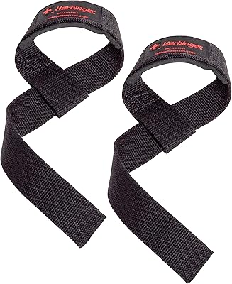 Lifting straps padded in Harberger cotton with padded wrist Neotek (pair).. DIAYTAR NIGERIA delivers on our promise of variety, affordability, and prompt nationwide shipping.