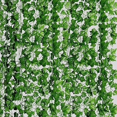 Klarna Wire 84 Foot of artificial artificial vines, 12 strands of fake ivy leaves, wall decoration, hanging plants for the house, the kitchen, the garden, the office, the wedding.. Shop smarter with DIAYTAR Nigeria — from household essentials to electronics, we have everything you need. Plus, our delivery is fast, secure, and arrives between 5 and 8 days.