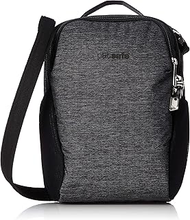 Compact anti -theft backsafe vibe 200 bag, anti -theft vibe 200 - granite melange shoulder bag.. DIAYTAR NIGERIA makes online shopping accessible with our comprehensive platform and prompt delivery service.