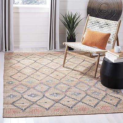 Luxury blue floor carpet in natural wool Safavieh from the Kilim collection, size 4 x 6 feet KLM753A.. Transform your shopping experience with DIAYTAR NIGERIA's vast product selection delivered at unbeatable prices.