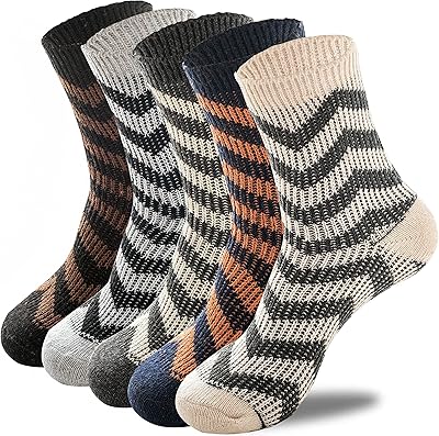 Intelligent breathing thermal socks for men, work socks and relaxed, 5 pairs, 34-37.. Shop across categories with ease at DIAYTAR NIGERIA, delivering affordability within the week.