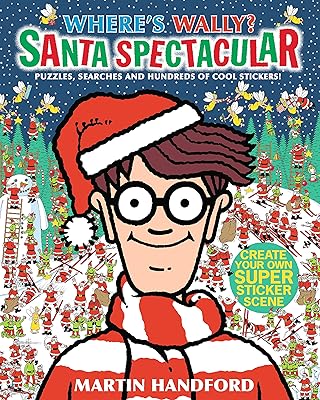 Where is Wally? Book of activity with Santa Claus spectacular stickers.. Don’t wait weeks for international shipping. DIAYTAR Nigeria offers local delivery within 5 to 8 days, so you get your items when you actually need them.