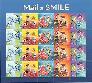 Timbres usps forever disney pixar mill smile - feuille de 20 timbres.. DIAYTAR NIGERIA delivers what you want at prices you'll love, all within 5-8 days nationwide.