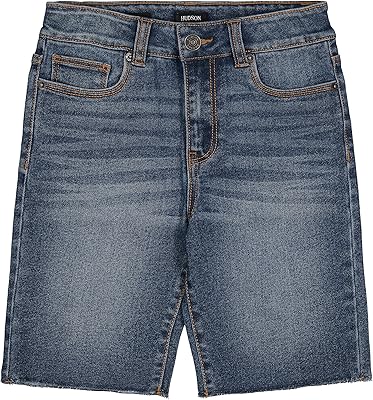 Bermuda in Denim Stretch for girl Hudson Jeans S21 high waist.. DIAYTAR NIGERIA delivers on our promise of extensive selection and budget-friendly nationwide shipping.