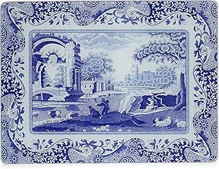 Portmeirion Home & Gifts Work cover in Italian blue, blue and white glass, 30 x 40 cm.. Quick delivery. Quality products. Great deals. That’s DIAYTAR Nigeria.