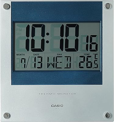 Casio ID-11S-2DF digital wall clock-gray.. Your one-click solution to affordable shopping, DIAYTAR NIGERIA delivers quality products nationwide.