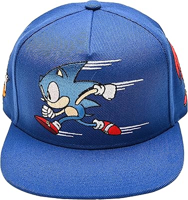 Sonic the Hedgehog Concept One for Men's Baseball Cap, Baseball Cap with flat board with embroidered logo, adjustable baseball cap.. Experience the power of choice with DIAYTAR NIGERIA's vast catalog and affordable 5-8 day delivery.