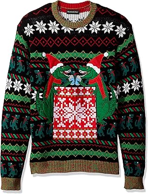 Ugly Christmas sweater T-Rex Drink Pocket from Blizzard Bay for Men.. Your budget-friendly online marketplace, DIAYTAR NIGERIA delivers a world of products in just 5-8 days.
